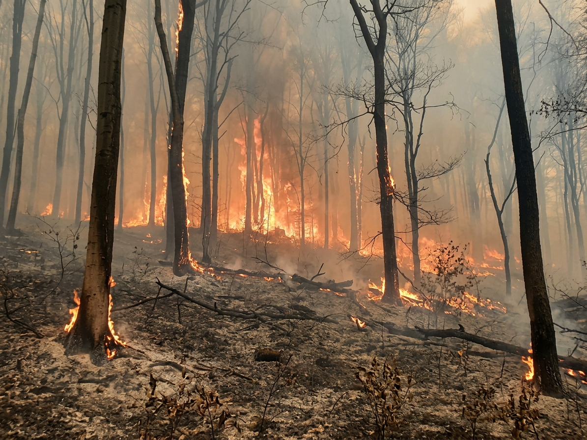 By 2050, this area faces hotter, drier conditions raising wildfire risk and 19% less rainfall — reshaping what this place looks like.